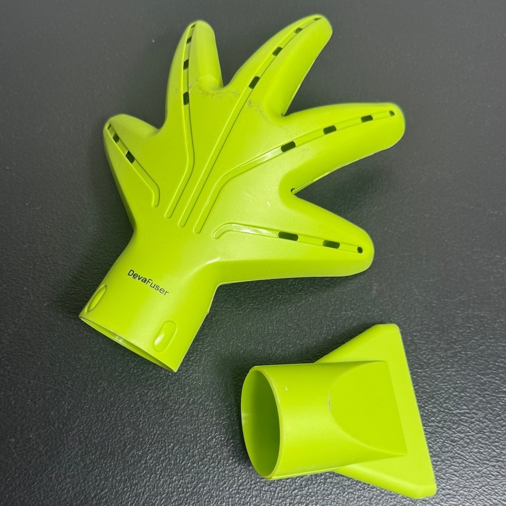 DevaCurl Lime Green DevaFuser Hair Diffuser Attachment